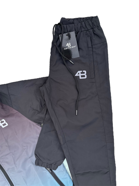 MULTICOLOR PERFORMANCE TRACKSUIT - BLACK/BLUE