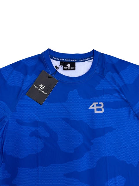 CAMOUFLAGE SHIRT - BLUE