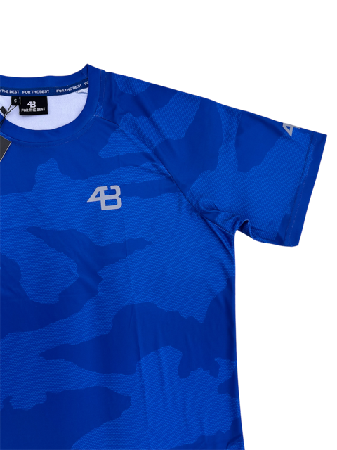 CAMOUFLAGE SHIRT - BLUE