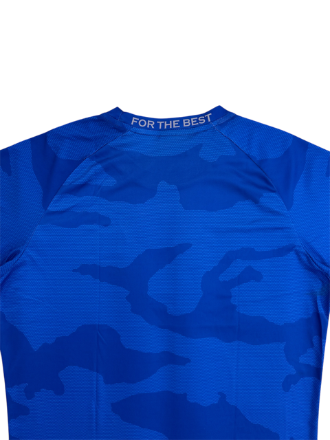 CAMOUFLAGE SHIRT - BLUE