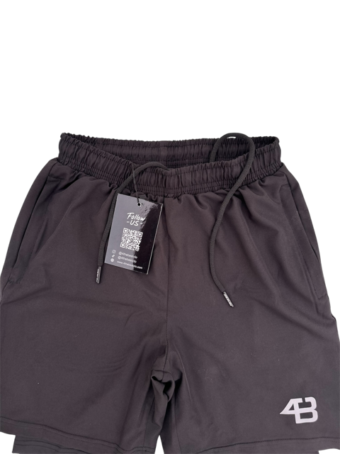 2-IN-1 SHORTS BLACK