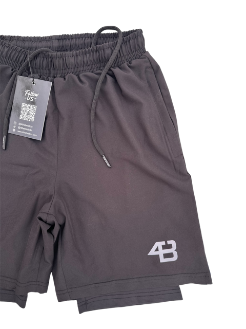 2-IN-1 SHORTS BLACK