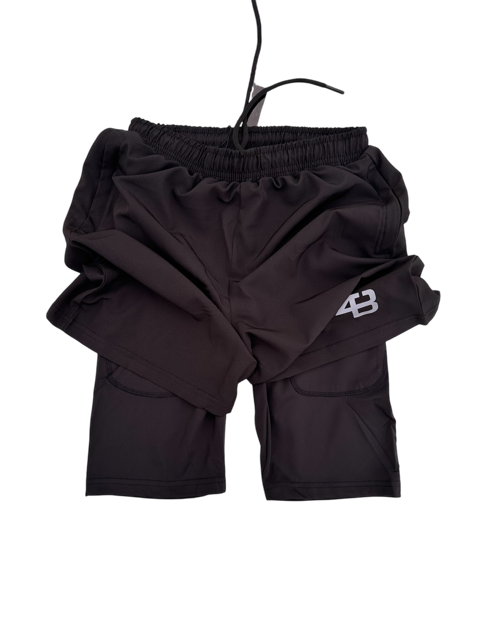 2-IN-1 SHORTS BLACK
