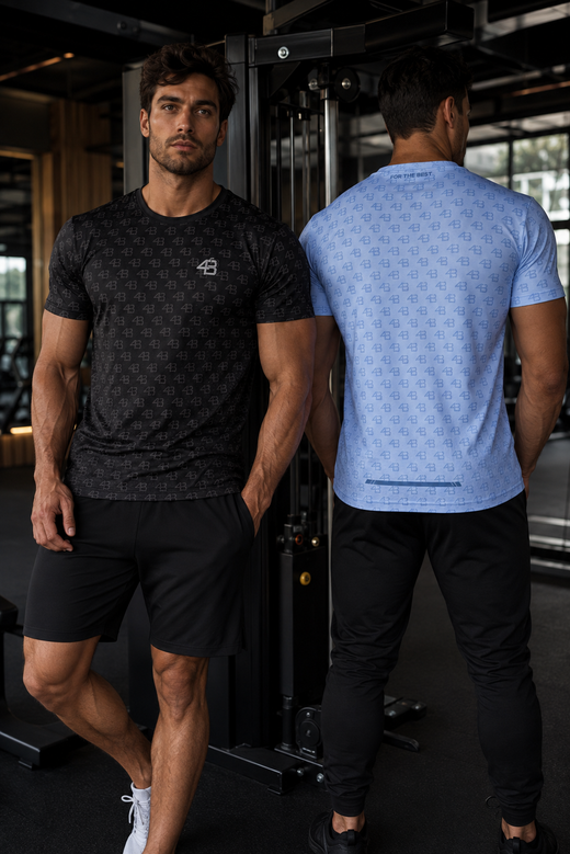 MONOGRAM SHIRT - BLACK