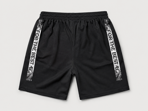 PRINT SHORT - BLACK