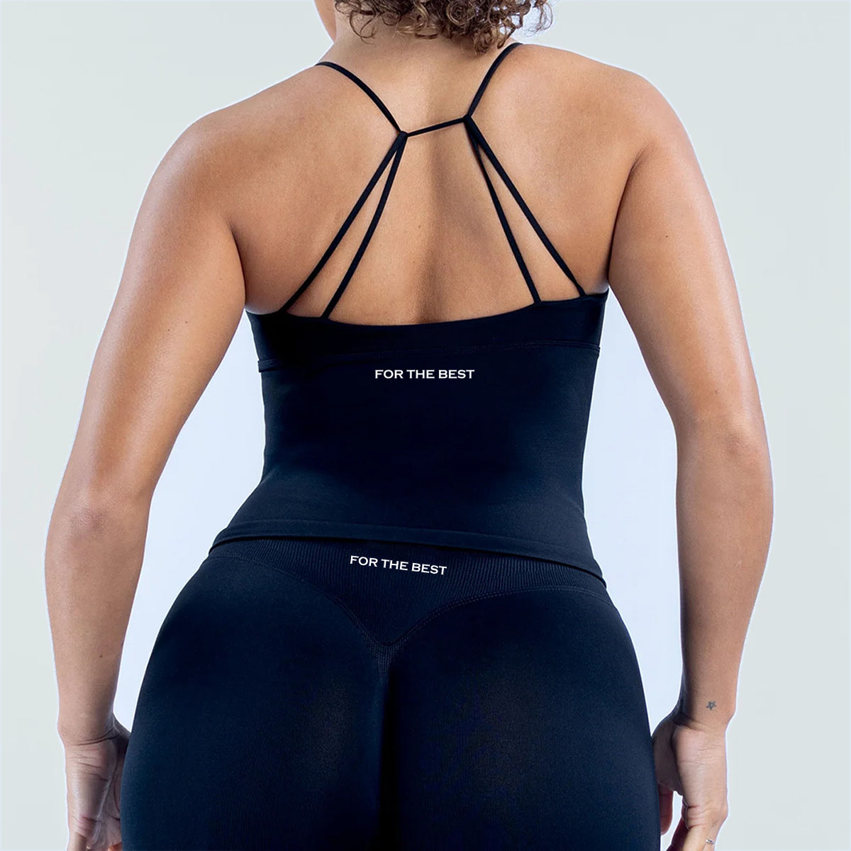 STRAPPY CAMI TOP - BLACK