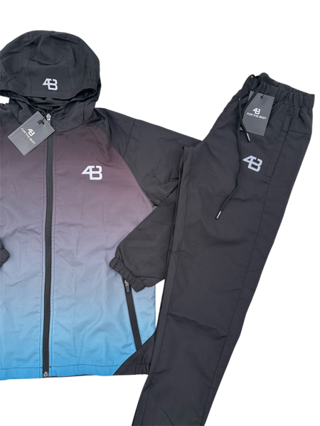 MULTICOLOR PERFORMANCE TRACKSUIT - BLACK/BLUE