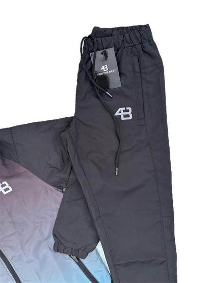 MULTICOLOR PERFORMANCE TRACKSUIT - BLACK/BLUE