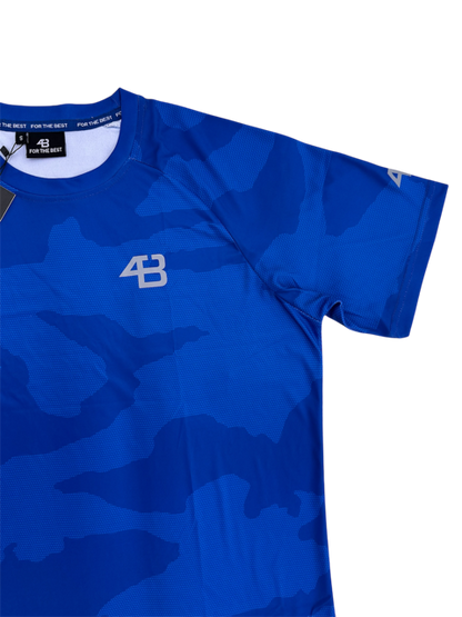 CAMOUFLAGE SHIRT - BLUE