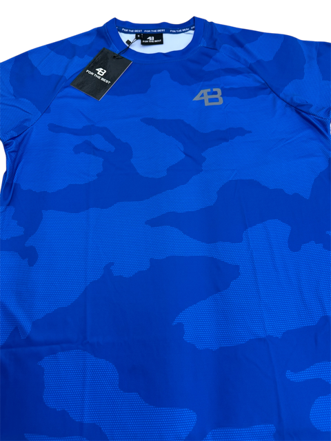 CAMOUFLAGE SHIRT - BLUE