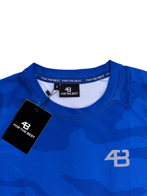 CAMOUFLAGE SHIRT - BLUE
