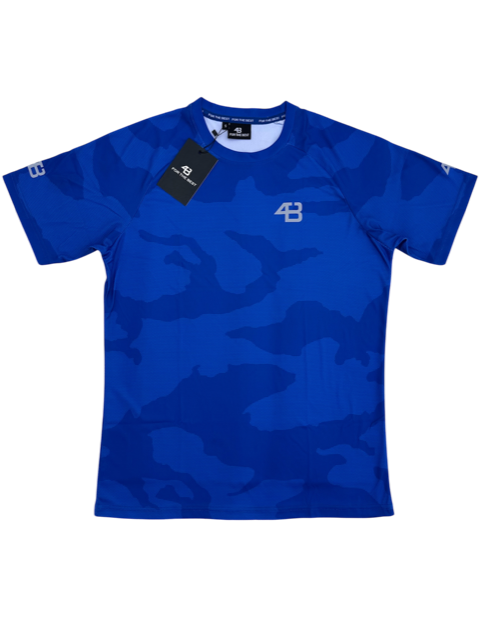 CAMOUFLAGE SHIRT - BLUE