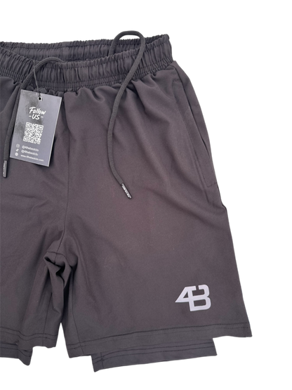 2-IN-1 SHORTS BLACK