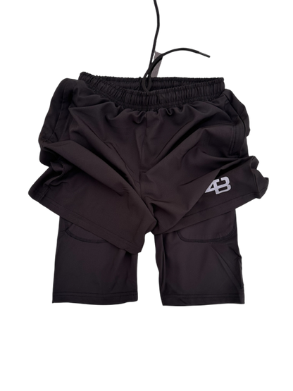 2-IN-1 SHORTS BLACK