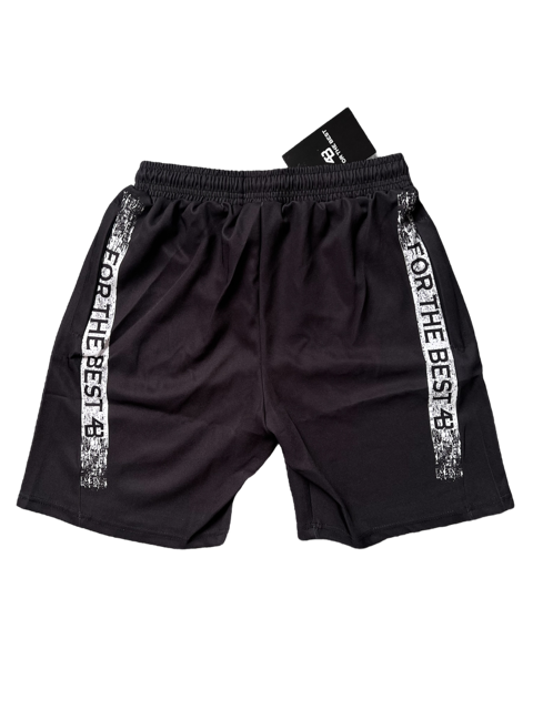PRINT SHORT - BLACK